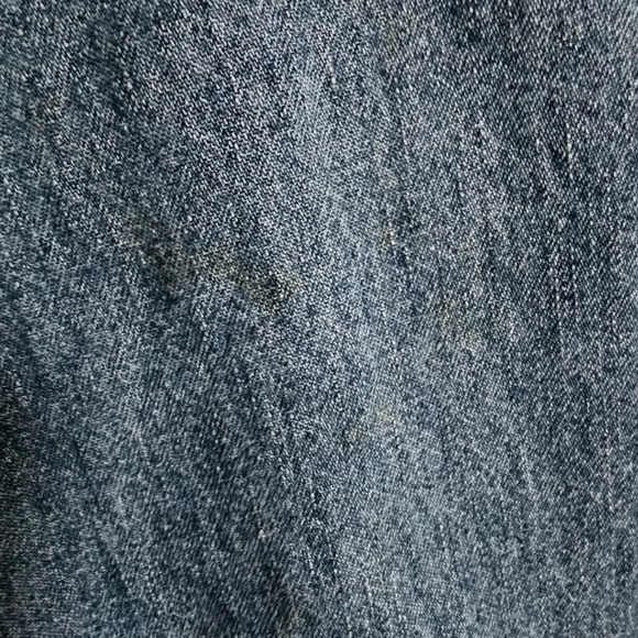 Vintage Studio Ease Petite Denim Dress Floral Embroidered 10P Cottagecore Y2K - Picture 16 of 16